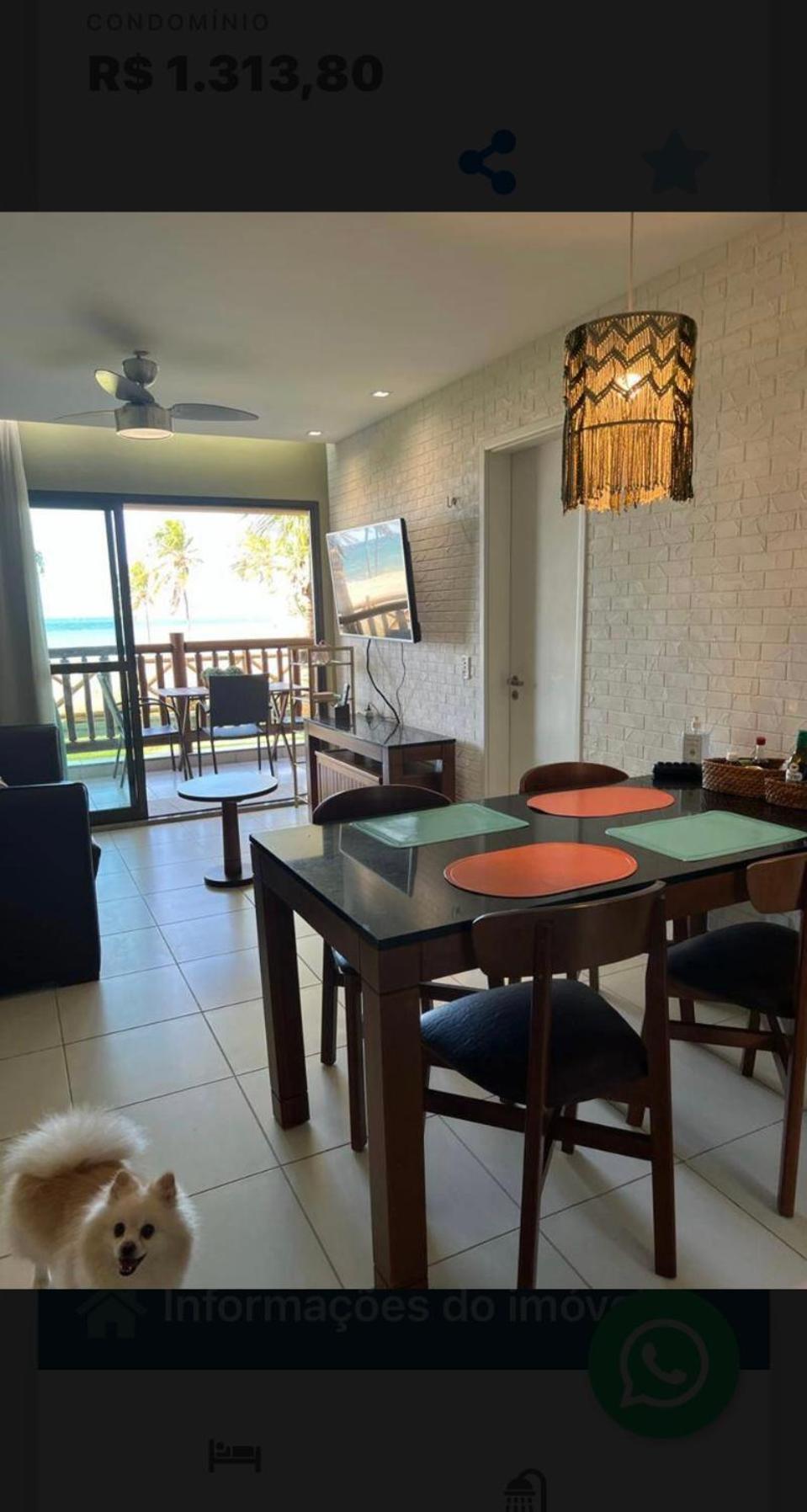 Ferienwohnung Vg Sun Bangalo P Cumbuco Fronte Mare 5 M Dal Mare Exterior foto