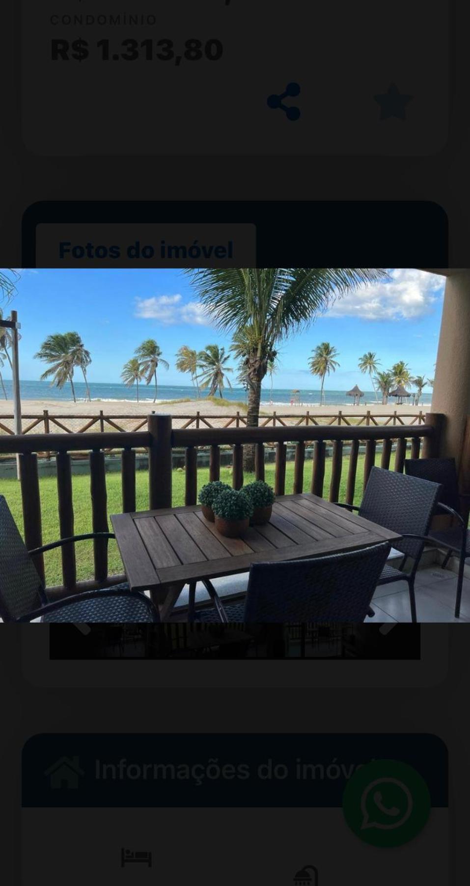 Ferienwohnung Vg Sun Bangalo P Cumbuco Fronte Mare 5 M Dal Mare Exterior foto