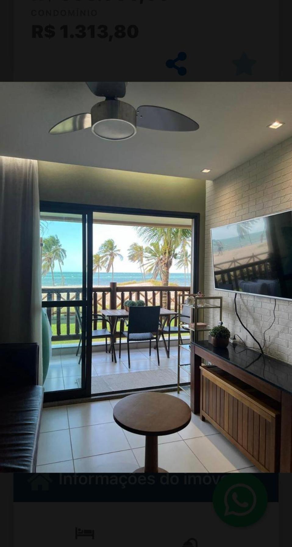 Ferienwohnung Vg Sun Bangalo P Cumbuco Fronte Mare 5 M Dal Mare Exterior foto